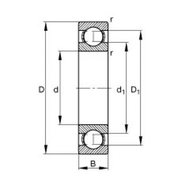 Bantalan 6204 FAG