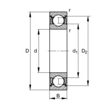 Bantalan 6314-2Z FAG