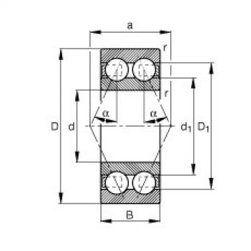 Bantalan 30/6-B-TVH FAG