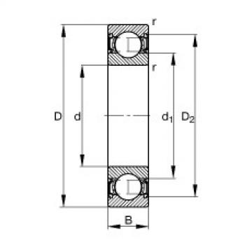 Bantalan 6032-2RSR FAG