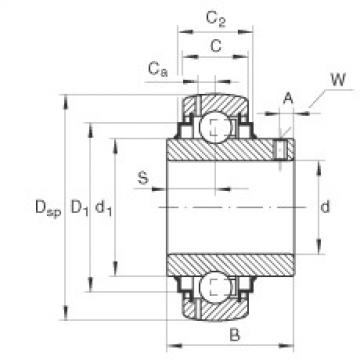 Bantalan GY1015-KRR-B-AS2/V INA