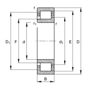 Bantalan NJ422-M1 FAG