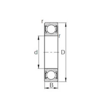 Bantalan 6203DD KBC