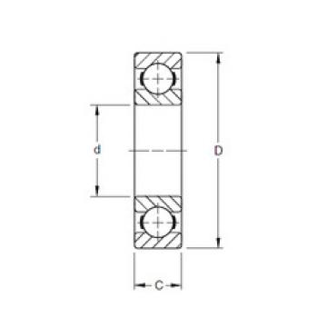 Bantalan 150BIC613 Timken