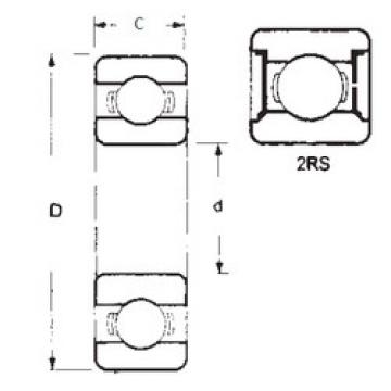 Bantalan 6901-2RS FBJ