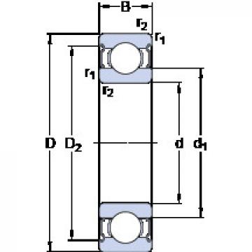 Bantalan 6209-2Z SKF