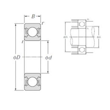 Bantalan 6912LLB NTN