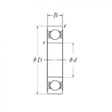 Bantalan 6906L11-H-20DDU NSK