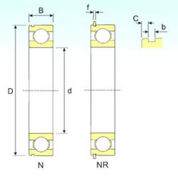 Bantalan 6017 NR ISB