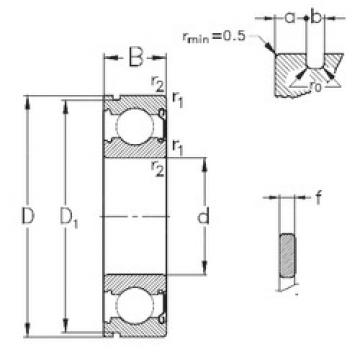 Bantalan 6313-Z-NR NKE