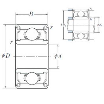 Bantalan R2-6-2RS ISO