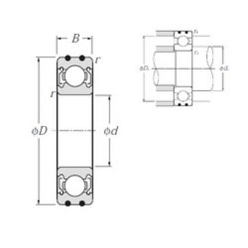 Bantalan AC-6003ZZ NTN