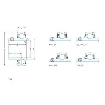 Bantalan YAR203/15-2F SKF