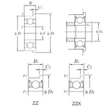 Bantalan F604ZZ KOYO