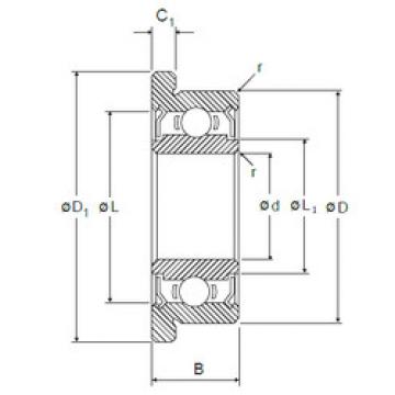 Bantalan RF-620ZZ NMB