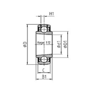 Bantalan UK206 SNR