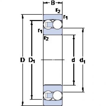 Bantalan 2207 ETN9 SKF