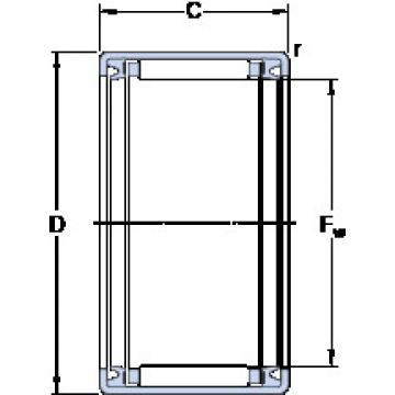 Bantalan HK 1012.2RS SKF