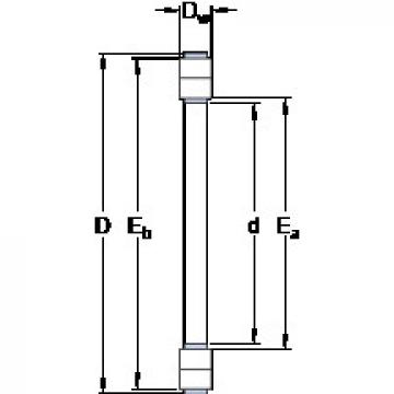 Bantalan K 89416 M SKF