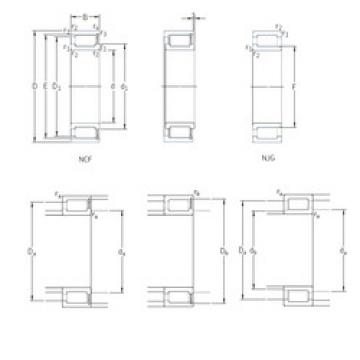 Bantalan NCF2917CV SKF