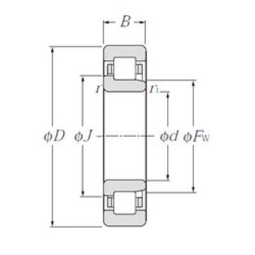 Bantalan NJ1052 NTN