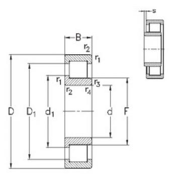 Bantalan NJ215-E-M6 NKE