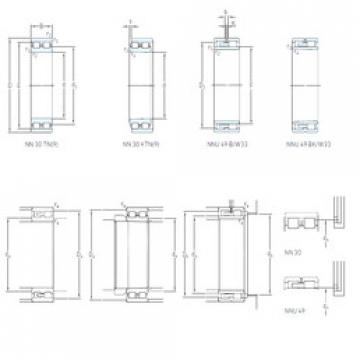 Bantalan NN 3012 KTN/SP SKF