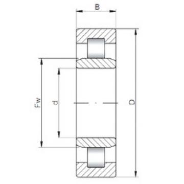 Bantalan NU1072 ISO