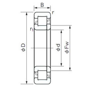 Bantalan NUP 1040 NACHI