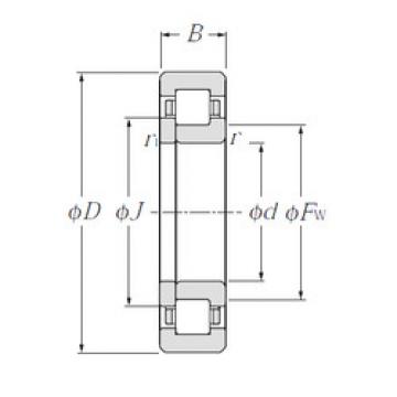 Bantalan NUP2308E CYSD