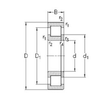 Bantalan NUP316-E-MA6 NKE