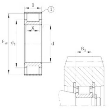 Bantalan RSL182224-A INA