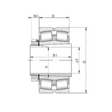 Bantalan 22317 KCW33+H2317 ISO