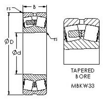 Bantalan 24032MBK30W33 AST