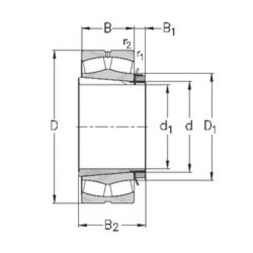 Bantalan 23240-K-MB-W33+H2340 NKE