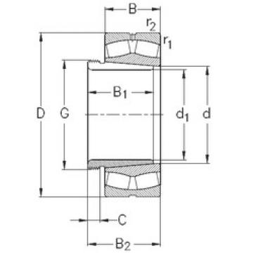 Bantalan 241/630-K30-MB-W33+AH241/630 NKE