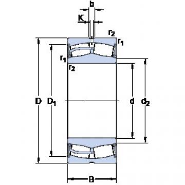 Bantalan 24128-2CS5/VT143 SKF