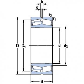 Bantalan 23164-2CS5K/VT143 SKF