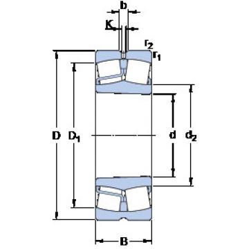 Bantalan 22317 EKJA/VA405 SKF