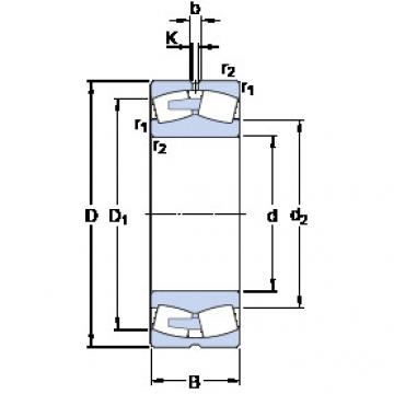 Bantalan 231/850 CA/W33 SKF