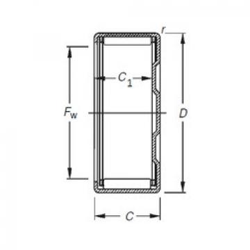 Bantalan BK0709 Timken