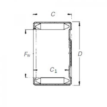 Bantalan DLF 35 20 Timken