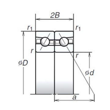 Bantalan 85BTR10S NSK