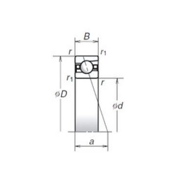 Bantalan 130BER19S NSK