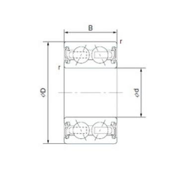 Bantalan 30BG05S1-2NSL NACHI