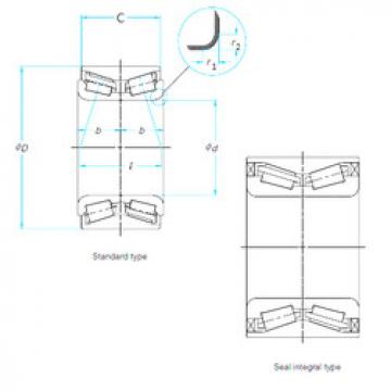 Bantalan 4T-CRI0820 NTN