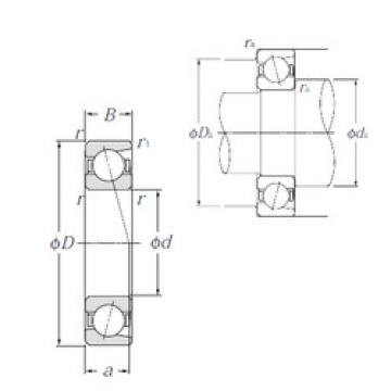 Bantalan 7011C NTN