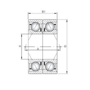 Bantalan 71918 CDB ISO