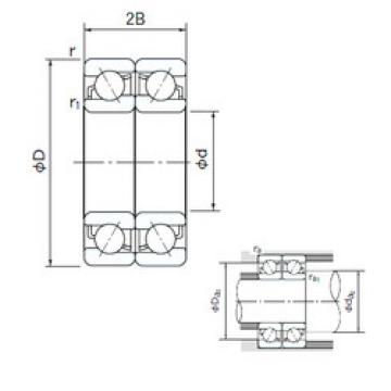 Bantalan 7224DF NACHI