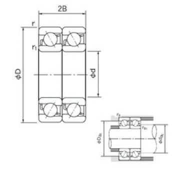 Bantalan 7010CDT NACHI